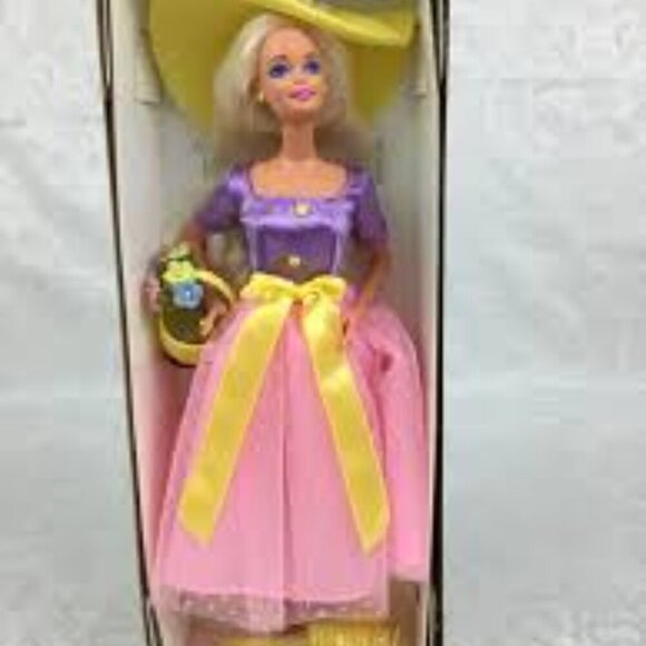 1995 Mattel Spring Blossom Barbie An Avon Exclusive Special Edition - Picture 4 of 4